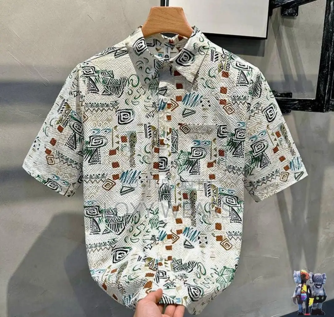 Trending High Quality Men Seersucker Shirts
