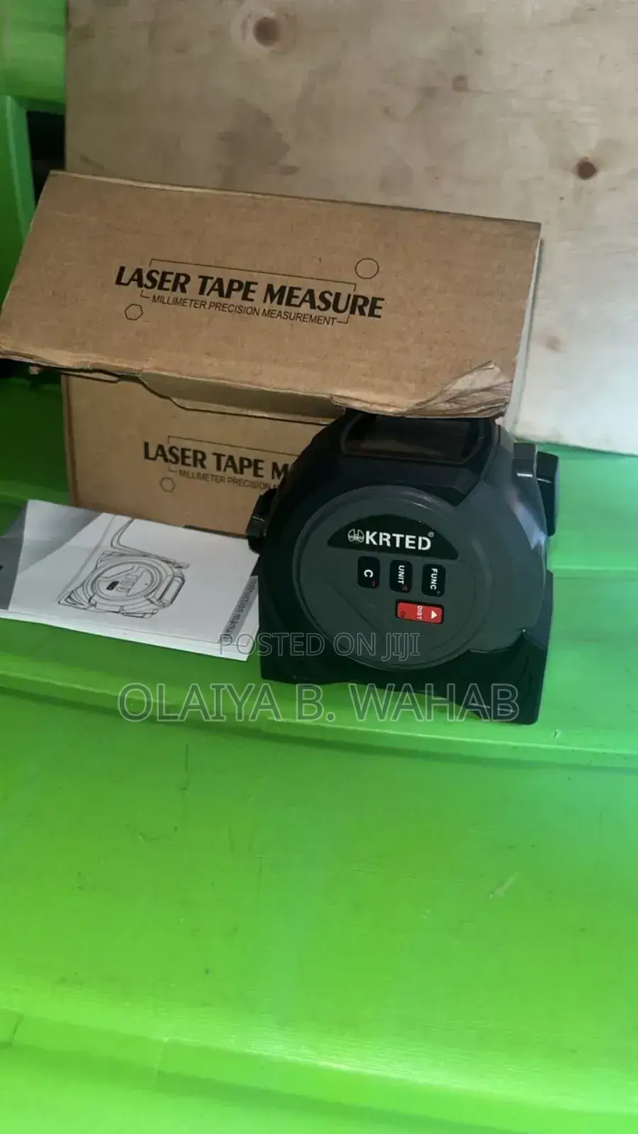 3-in-1 Laser Tape Measure – Precision Measuring Tool