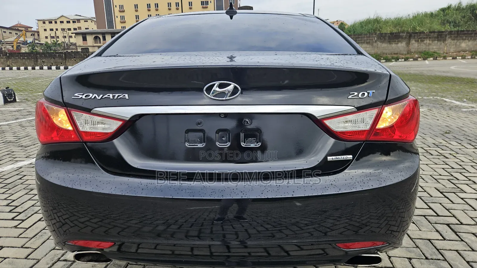 Hyundai Sonata Limited 2.0T Sedan (2.0L 4cyl 6A) 2012 Black