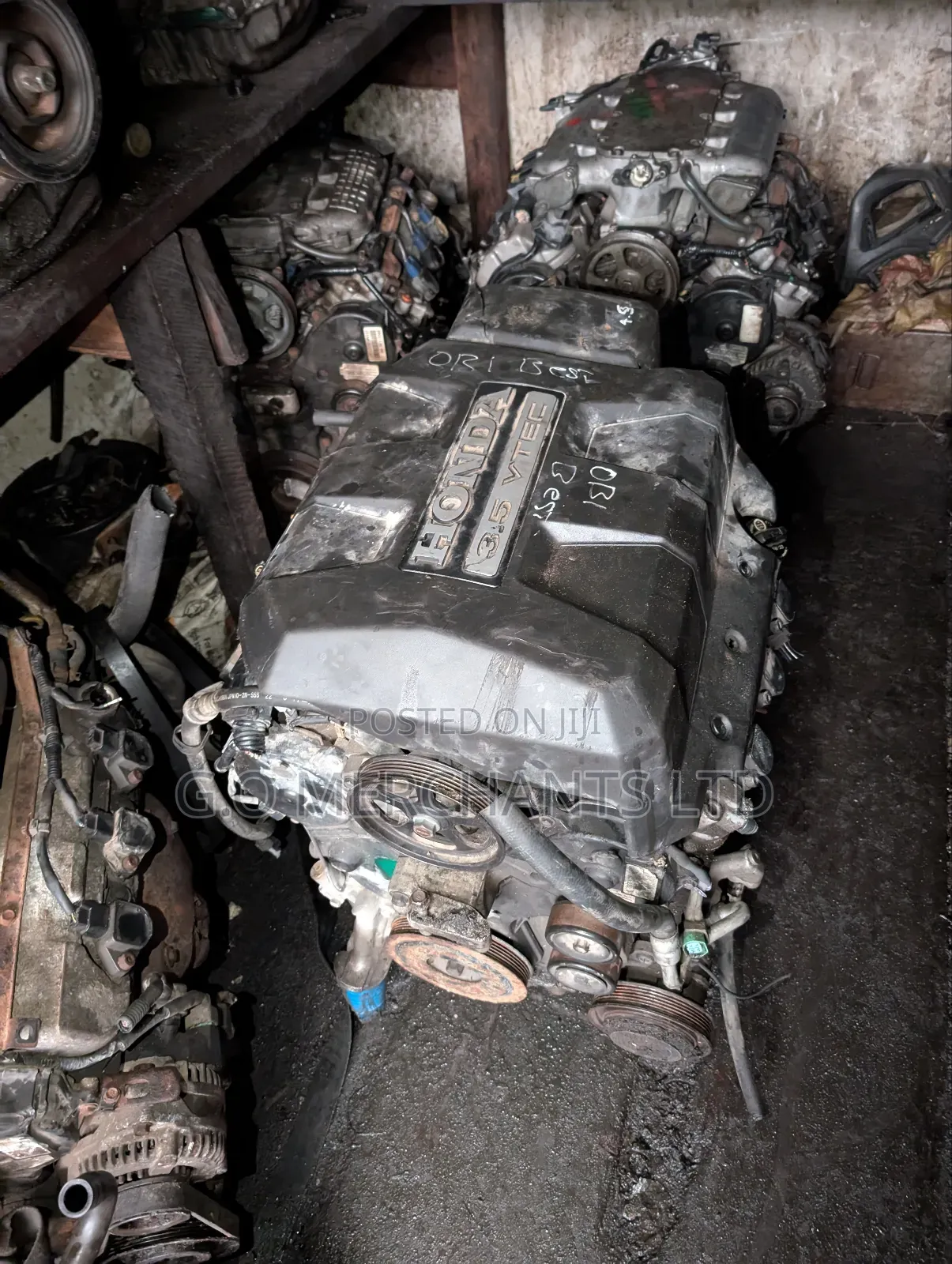 2007 Honda Ridgeline V6 3.5l Engine 4wd Gearbox Direct Tokunbo