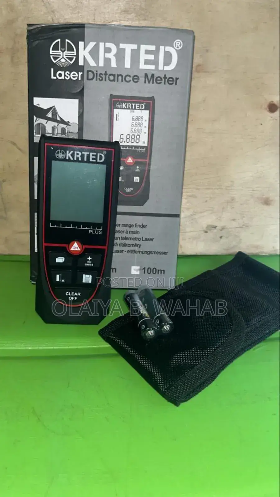 Krted Laser Distance Meter 100m – Accurate High-Range Tool