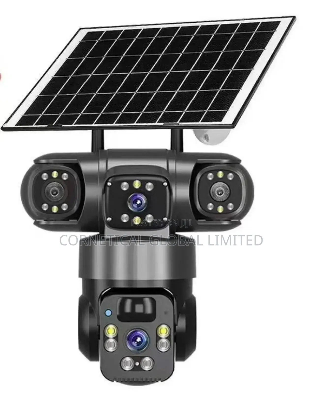 Ai Solar PTZ CCTV Camera With Complete Triple Lens and Screens Views