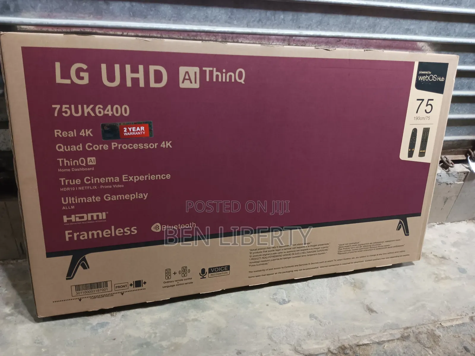 Lg 75 Inches Android Smart Tv
