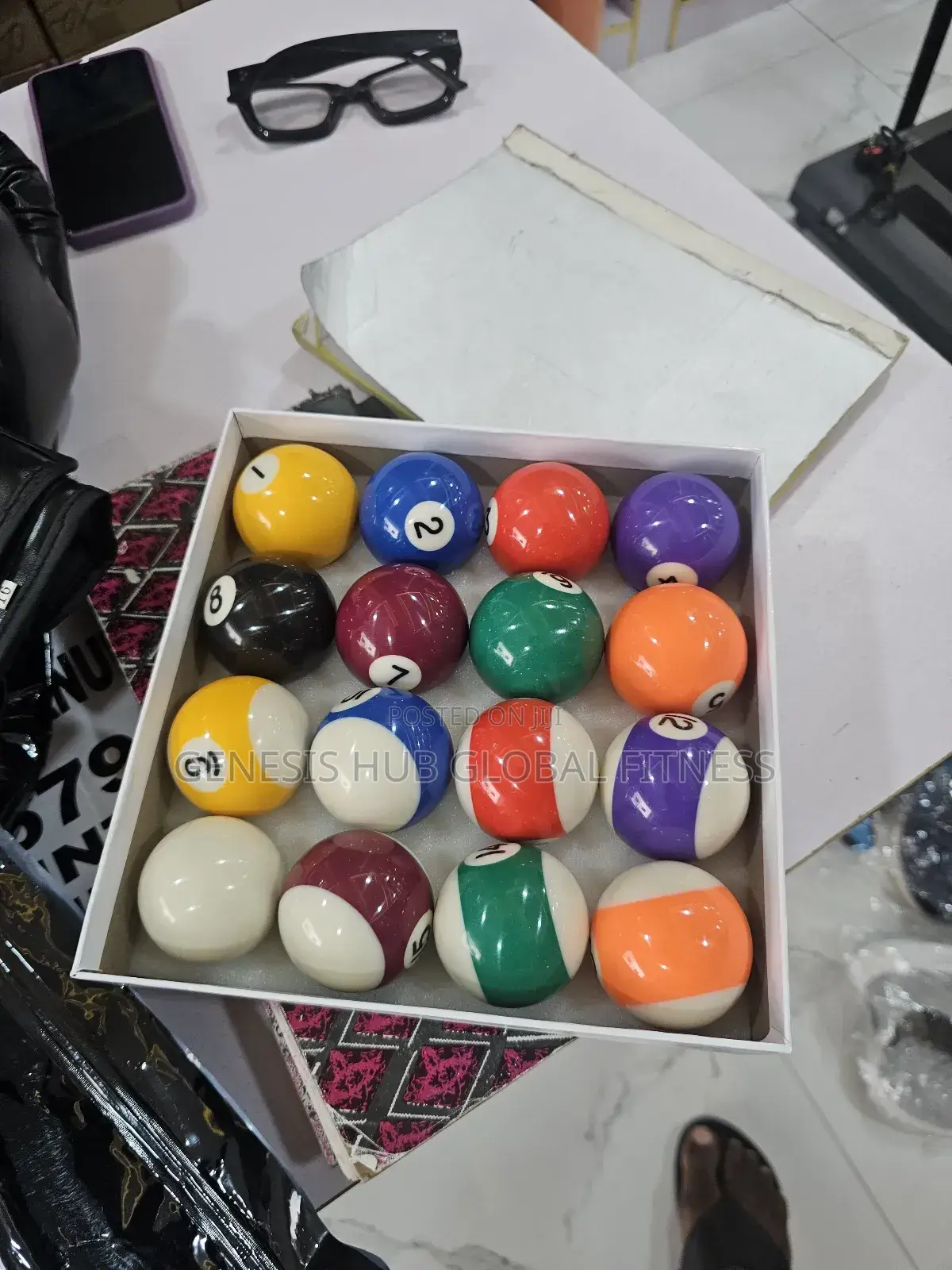 A Pack Of Snooker Ball