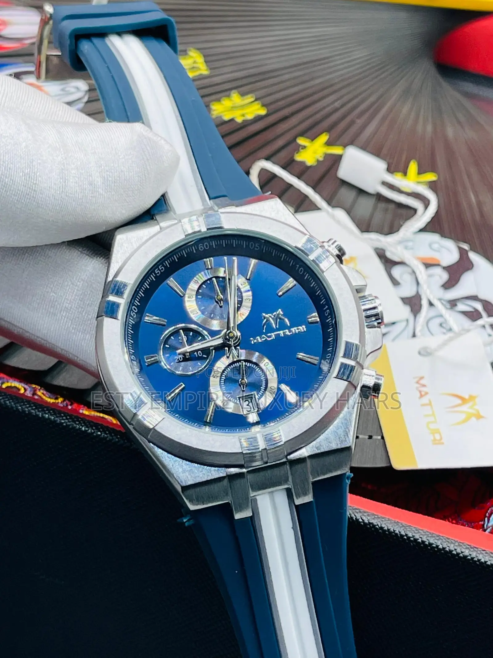 High Quality Luxury Matturi Battery Wristwatch