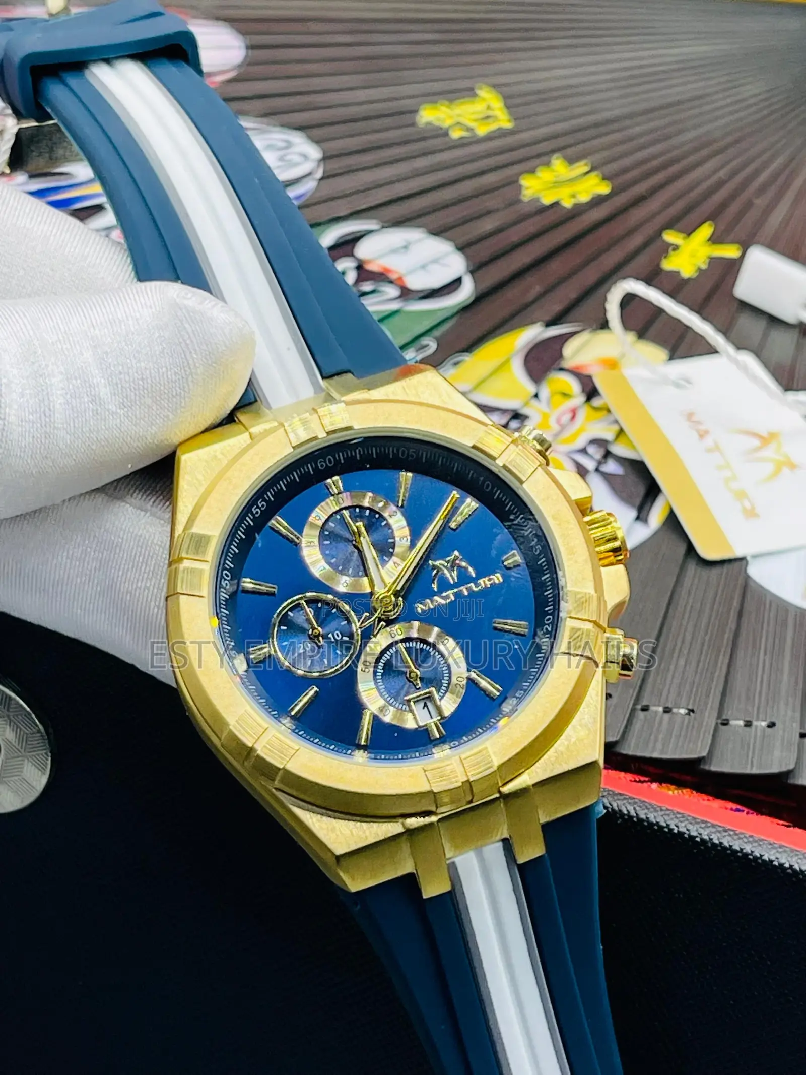 High Quality Luxury Matturi Battery Wristwatch