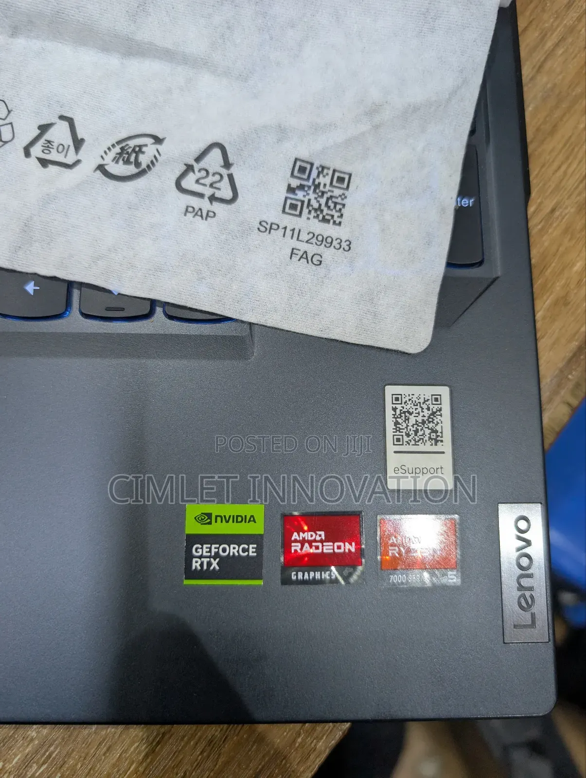 Laptop Lenovo Legion 5 16GB AMD Ryzen 5 SSD 512GB
