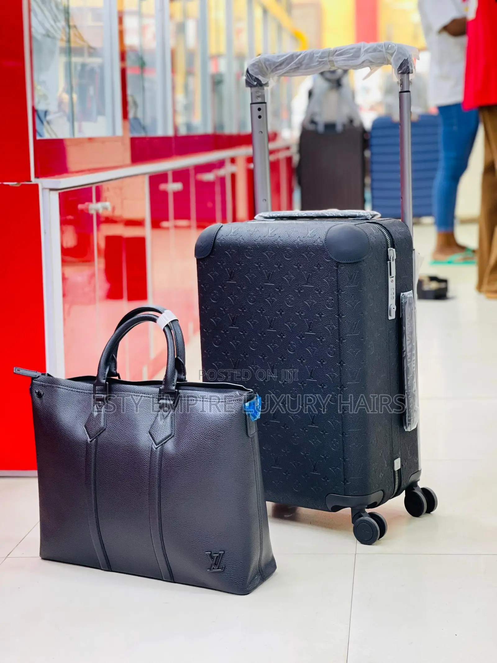 High Quality Luxury Louis Vuitton Trolley Box With Backpack