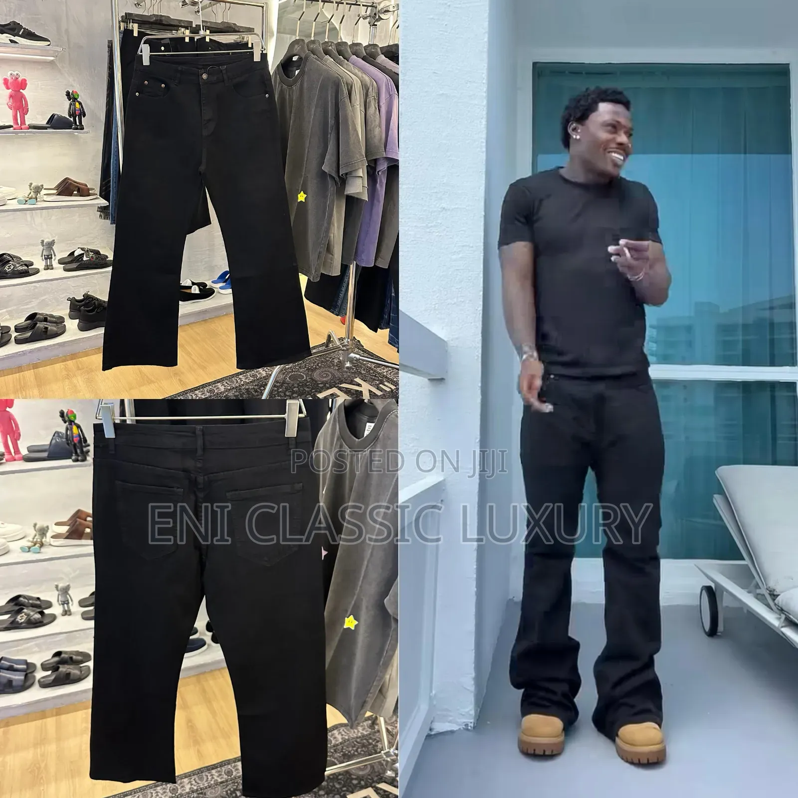 Premium Quality Luxury Cargo Jeans Well Branded