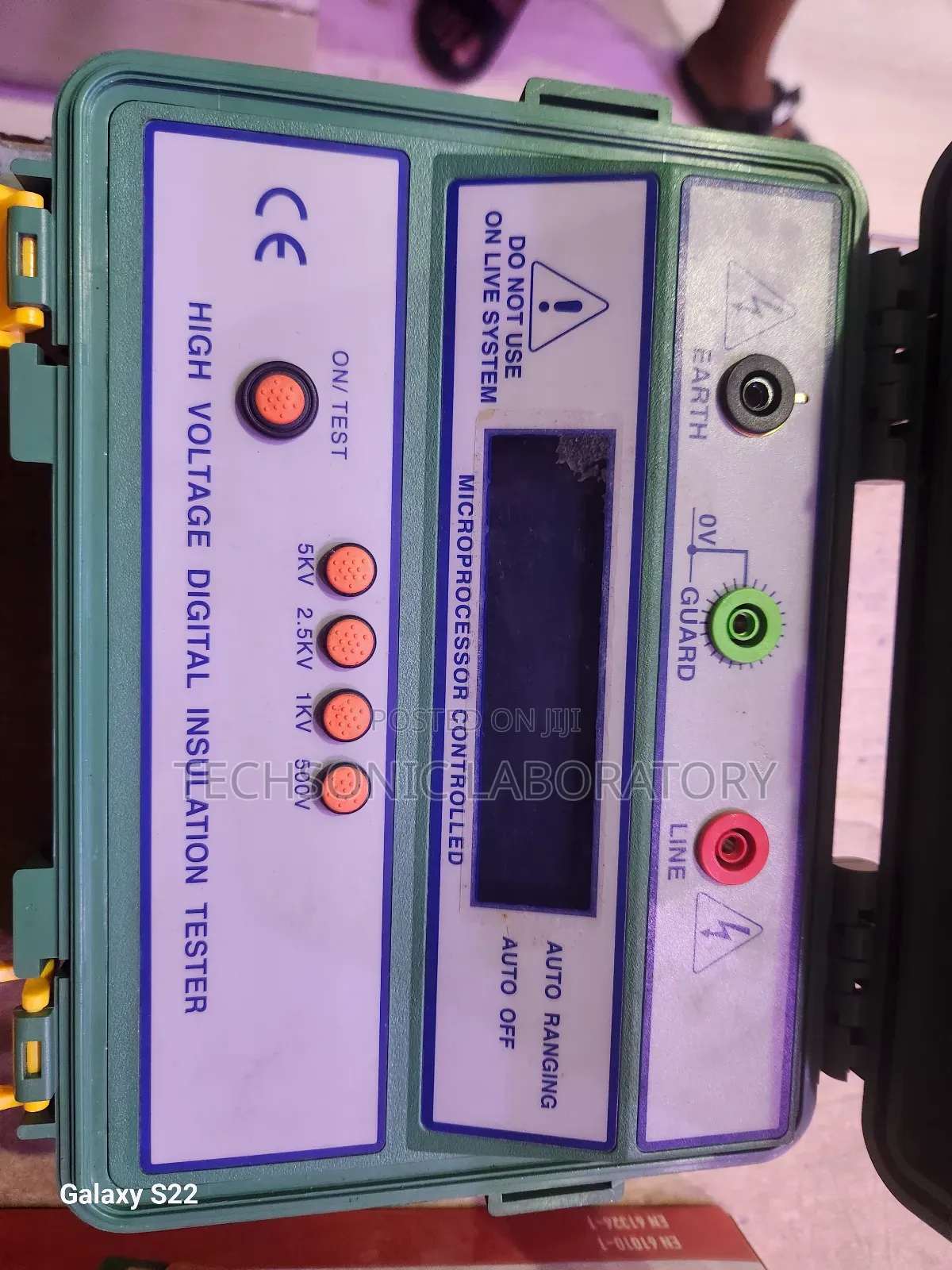 Digital H.V. Insulation Tester 5kv