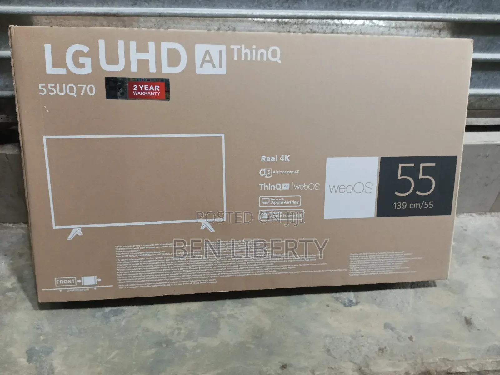 Ai Lg 55 Inches Smart Tv New