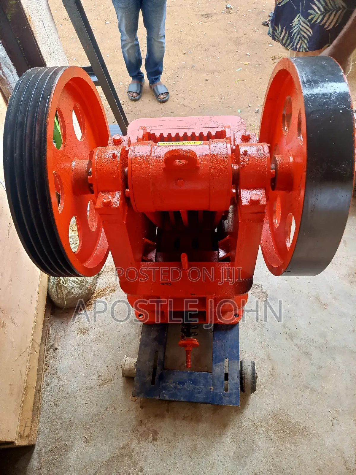 Electric Jaw Crusher Machine