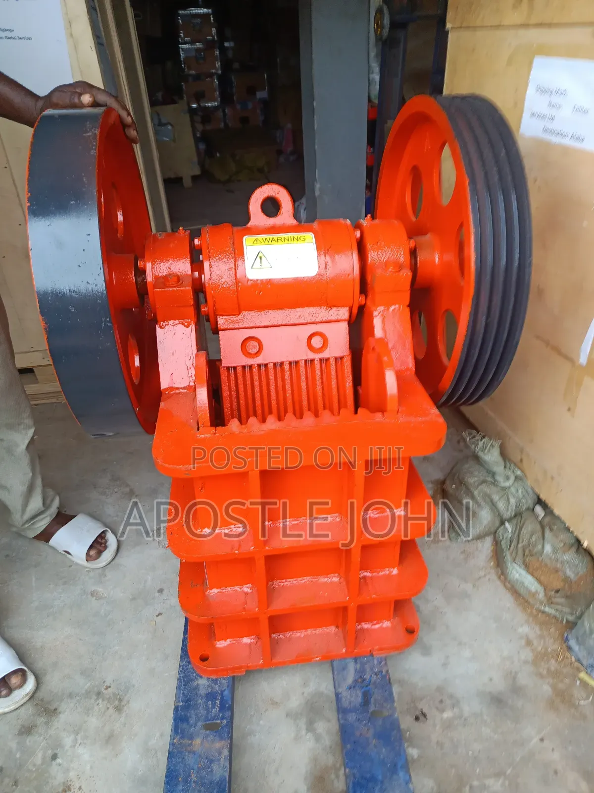 Electric Jaw Crusher Machine
