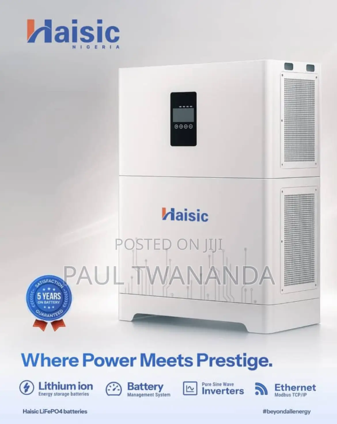 Haisic 4.2kva With 16kwh Haisic All in One 24v System