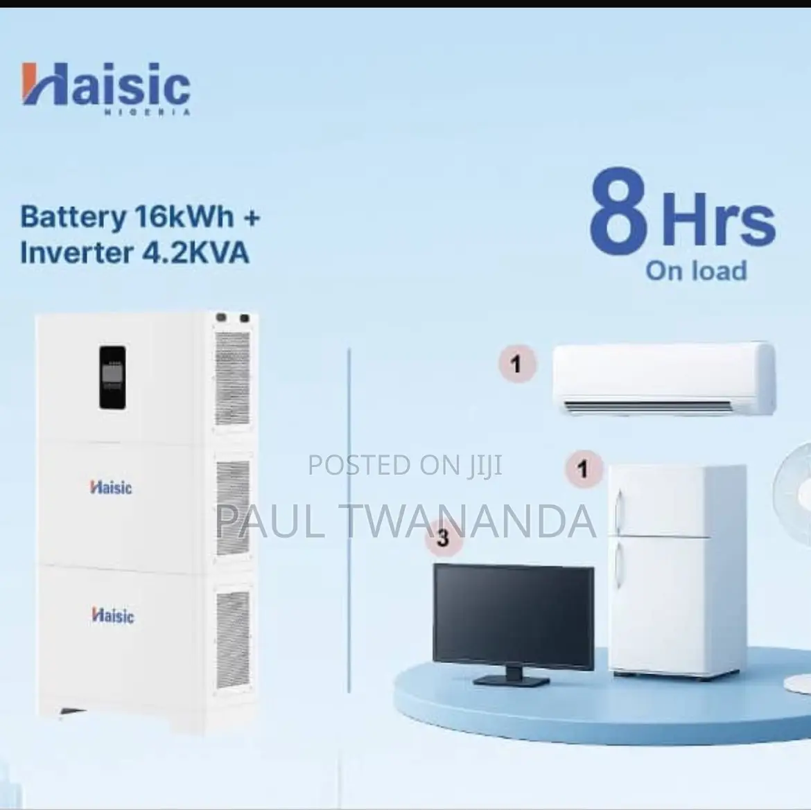 Haisic 4.2kva With 16kwh Haisic All in One 24v System