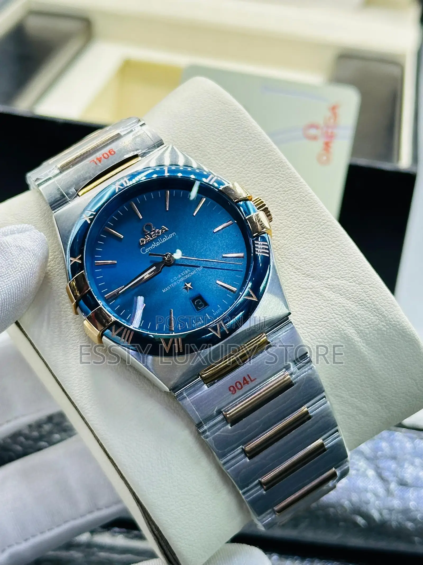 Automatic Quality Luxury Omega Chain Wristwatch