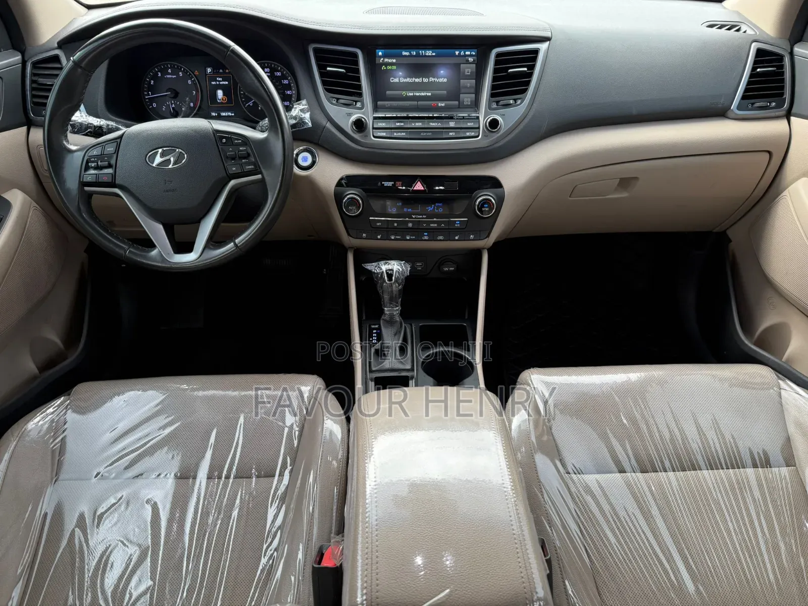 Hyundai Tucson Limited FWD 2017 White