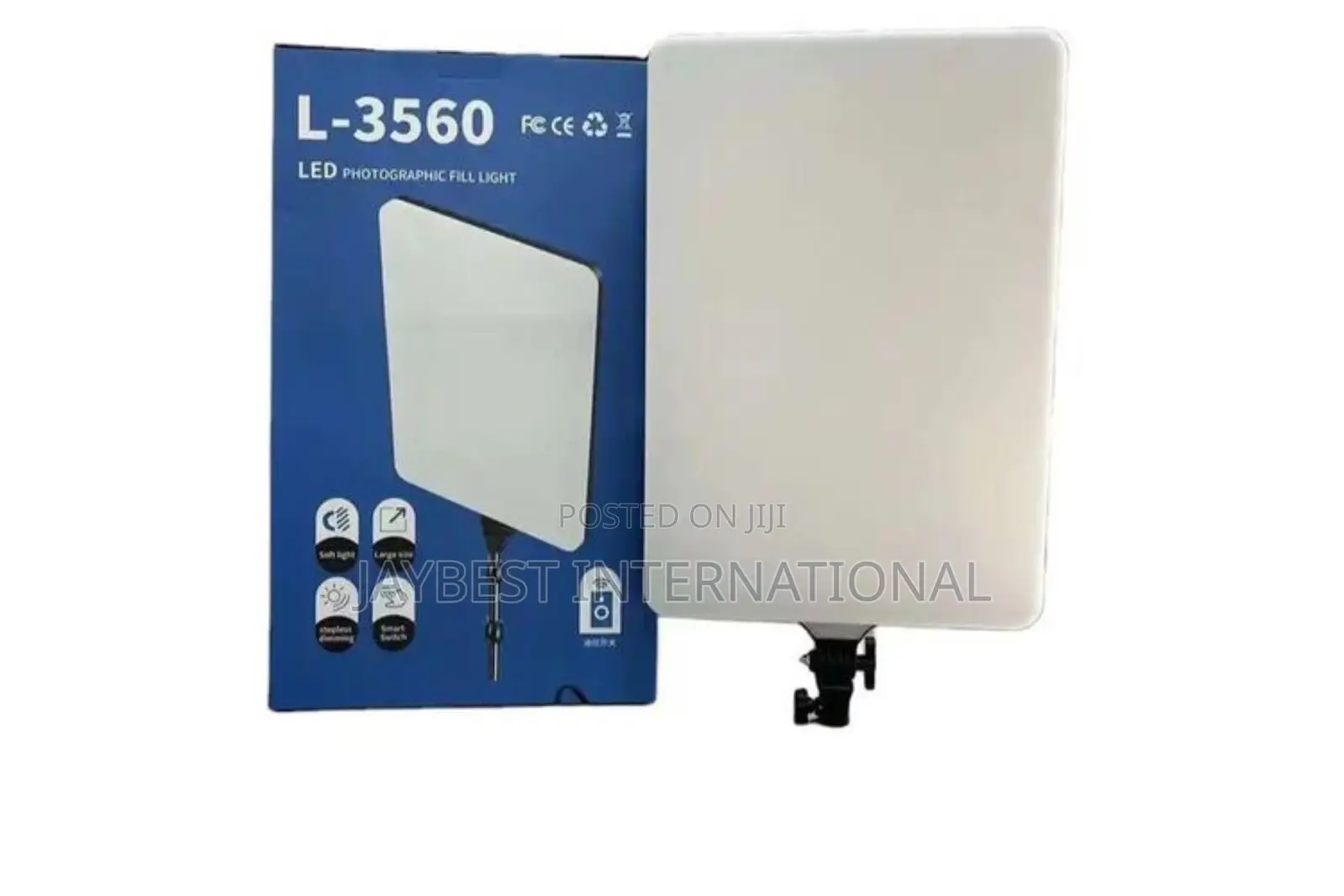 L-3560 Led Video Light Photography Fill Light With Stand