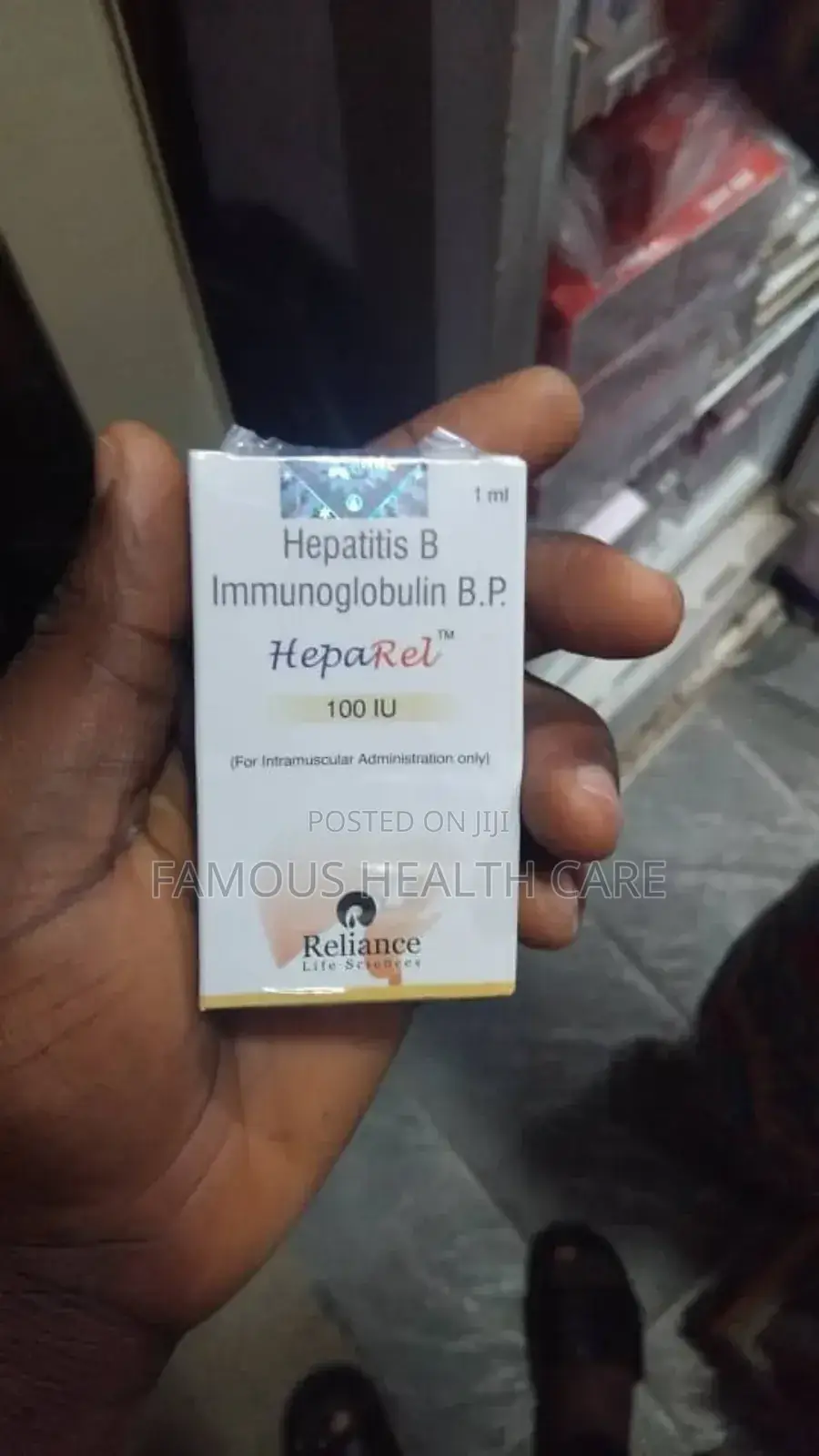 Hepatitis B 
Immunoglobulin B.P
