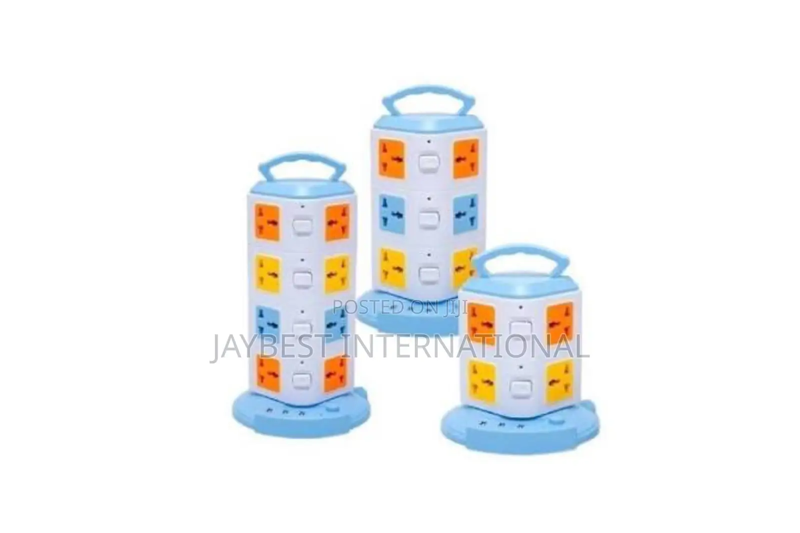 4 Layer Power Extension Tower With Usb Port