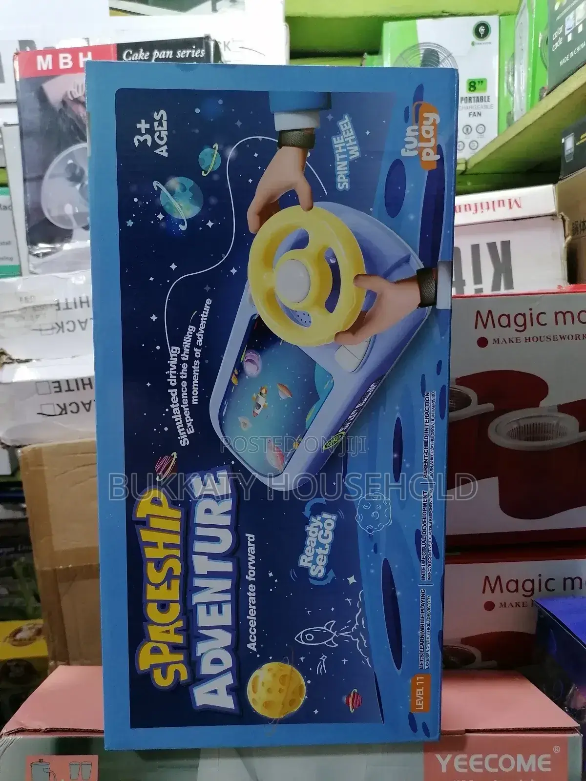 Spaceship Adventure Car Racing for Children
