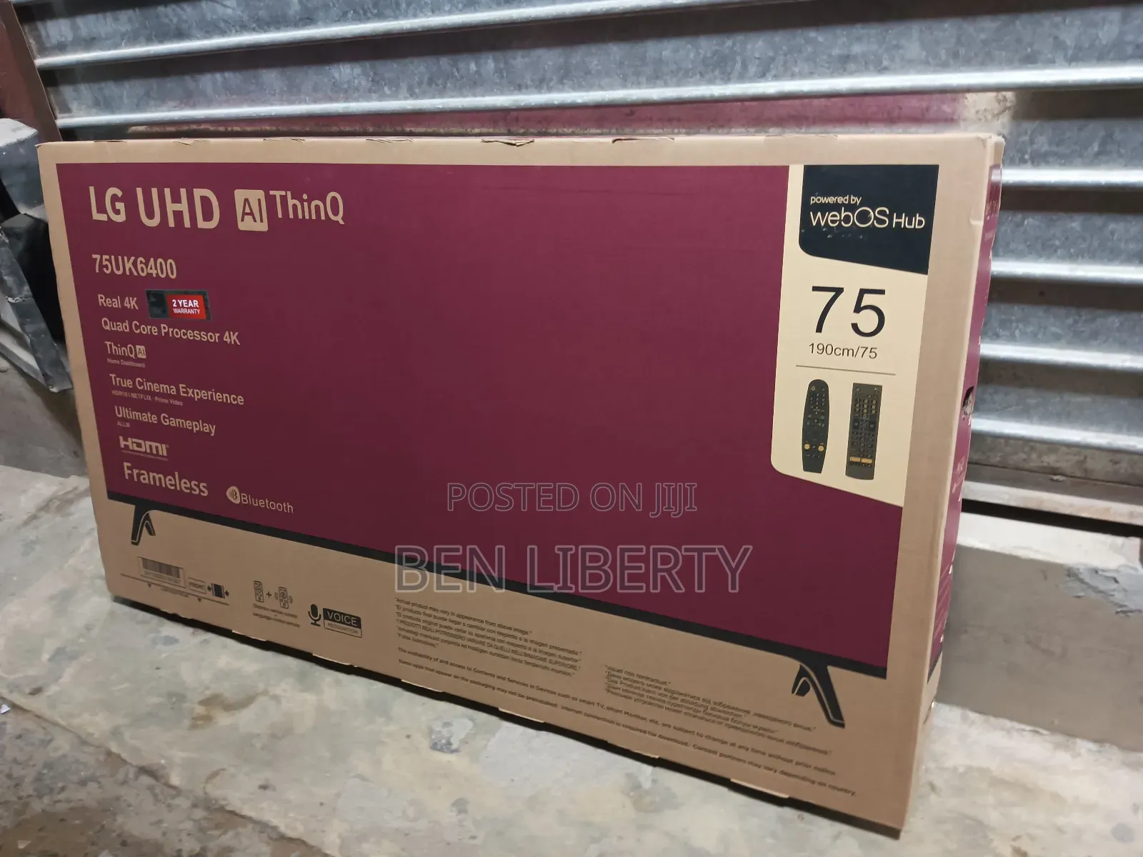 Lg 75 Inches Webos Ai Tv Ultra