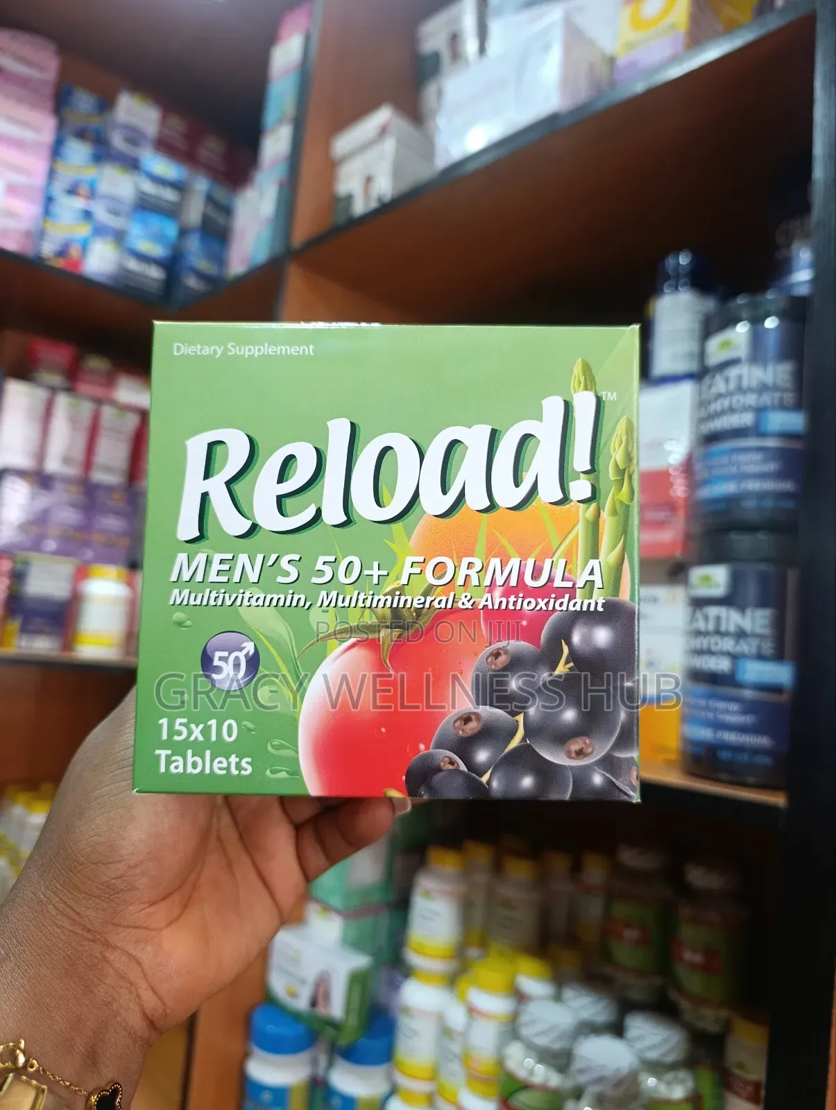 Reload Men 50+ 150 Tablets