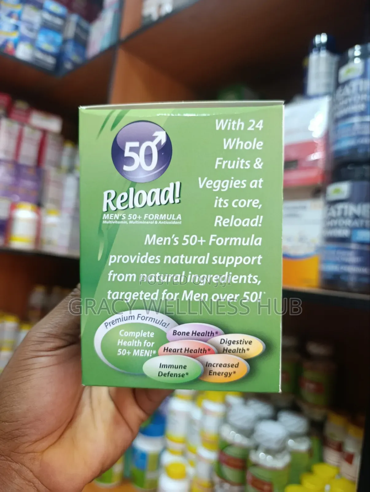 Reload Men 50+ 150 Tablets