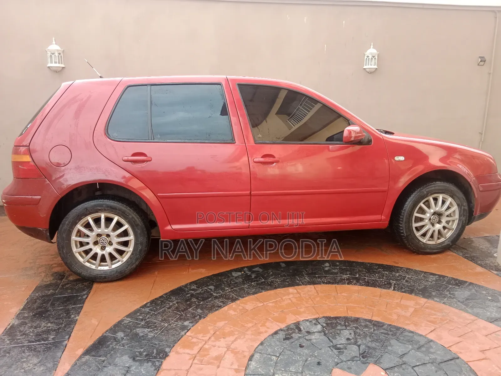 Volkswagen Golf 1.6 Automatic 2003 Red