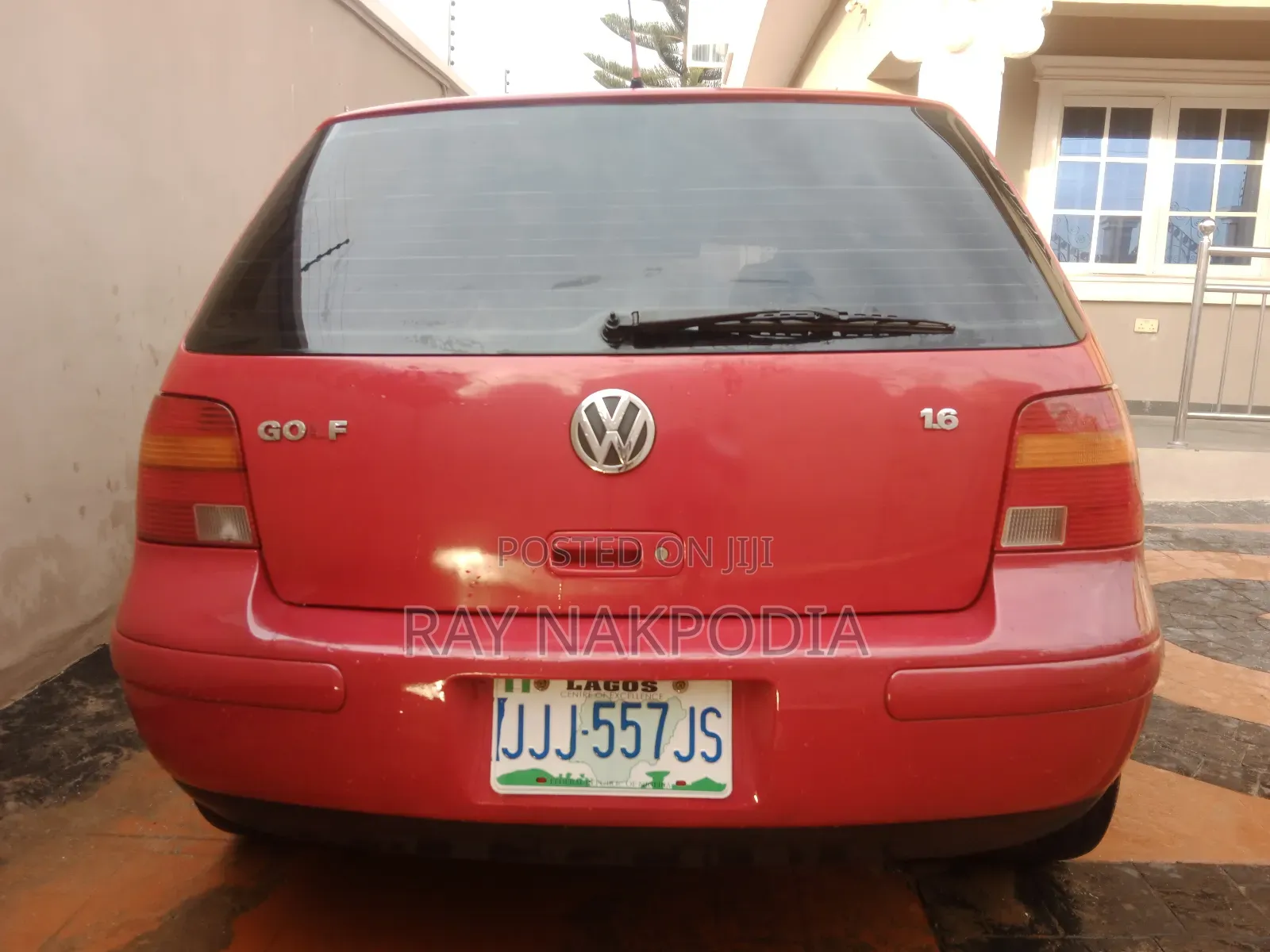 Volkswagen Golf 1.6 Automatic 2003 Red