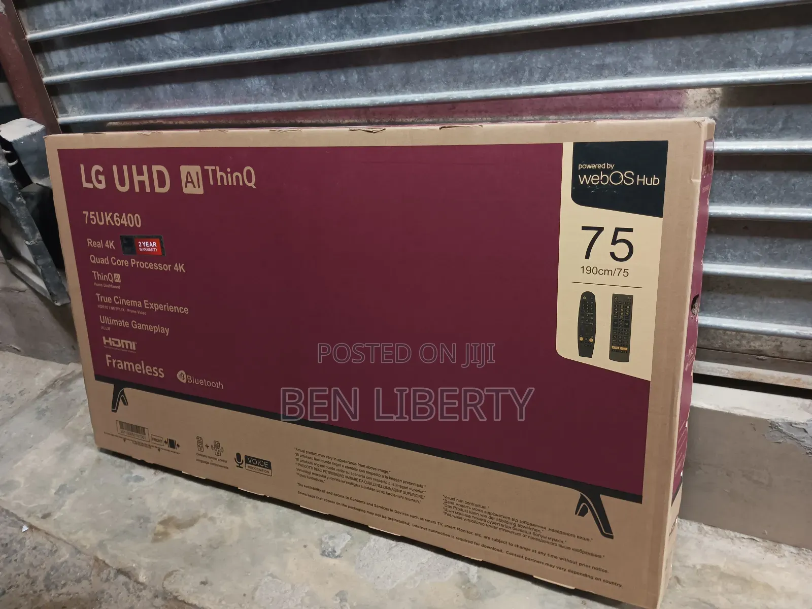 Webos 75 Inches Smart Tv 2025