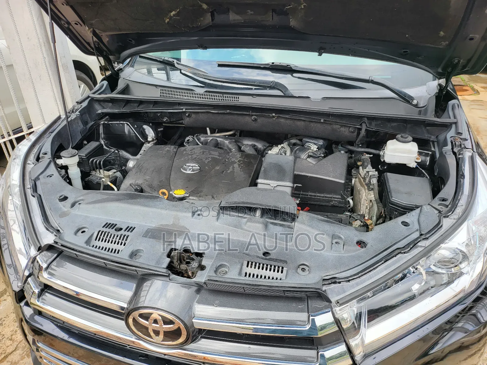 Toyota Highlander Limited 4x4 V6 (3.5L 6cyl 8A) 2017 Black