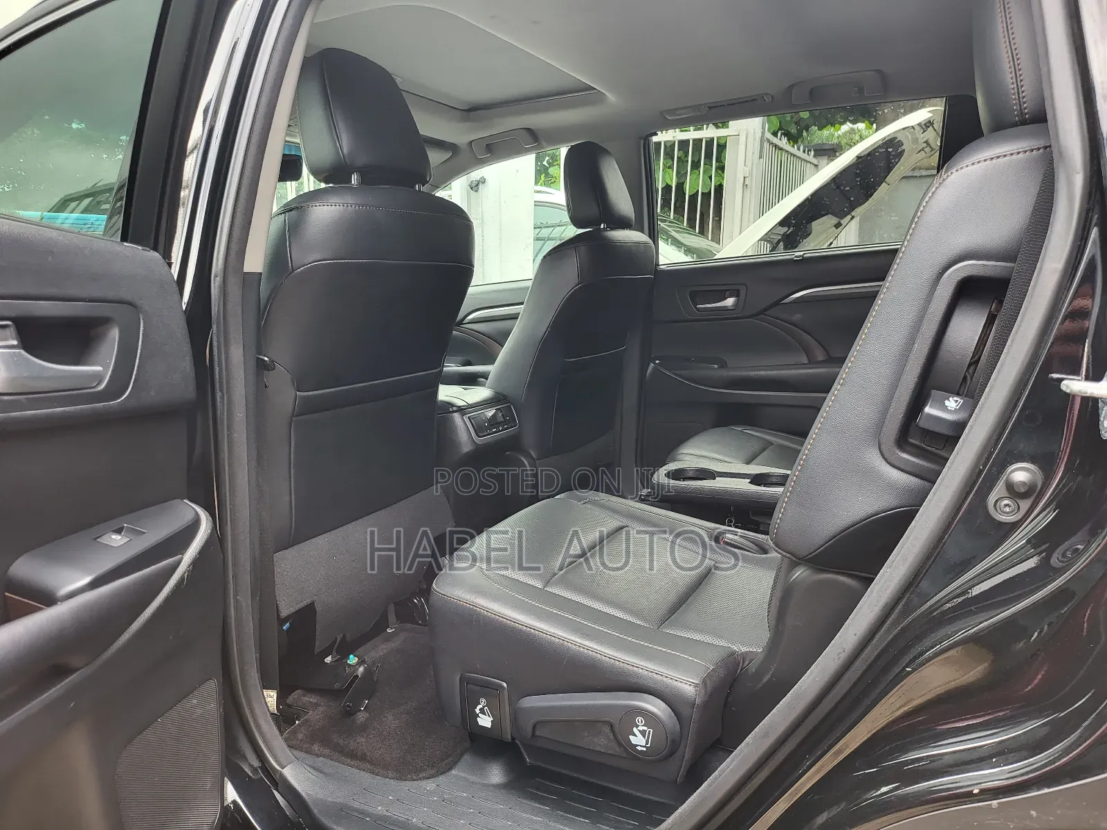 Toyota Highlander Limited 4x4 V6 (3.5L 6cyl 8A) 2017 Black