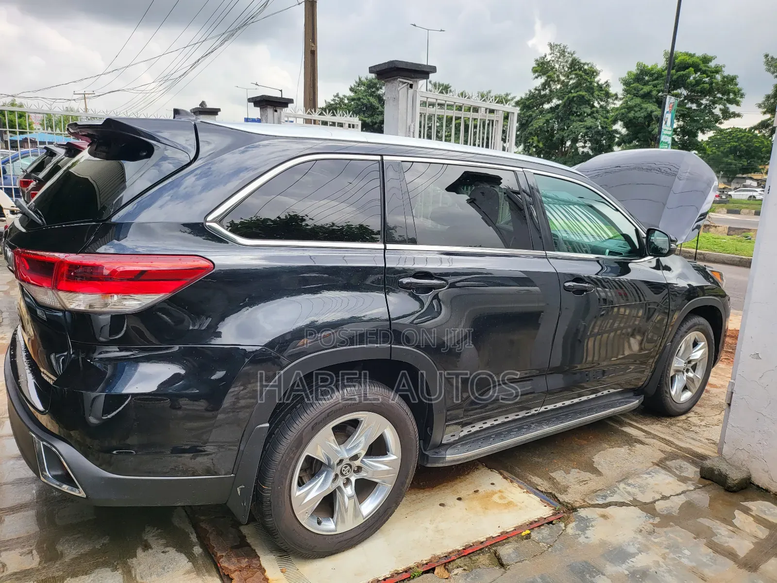Toyota Highlander Limited 4x4 V6 (3.5L 6cyl 8A) 2017 Black