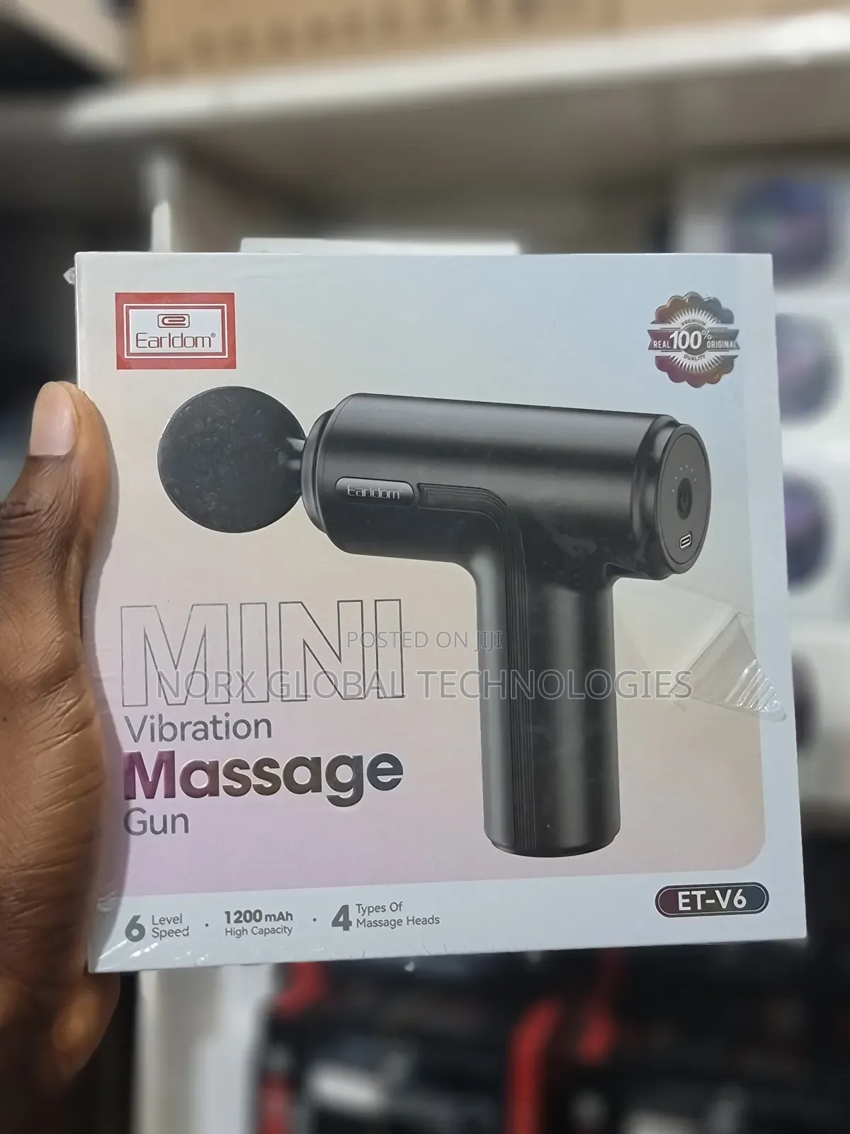 Earldon Mini Vibration Massage Gun Et V6