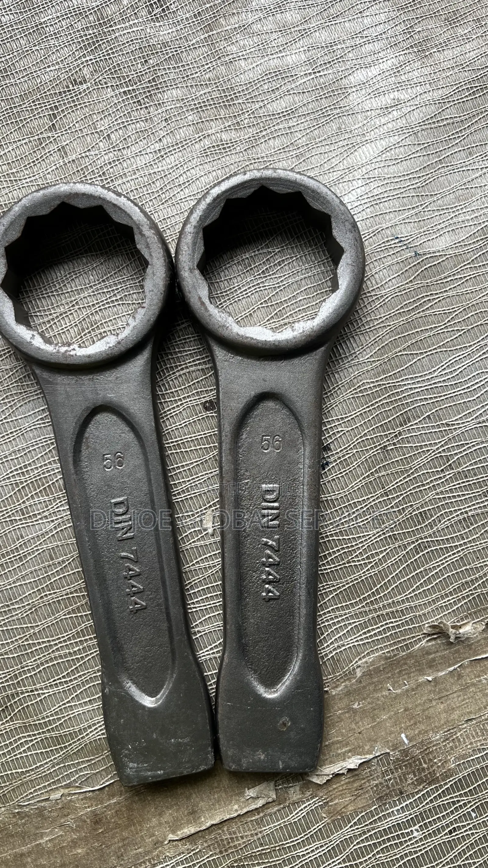 56mm Alloy Steel Hammer Wrench Striking Slogging Spanner