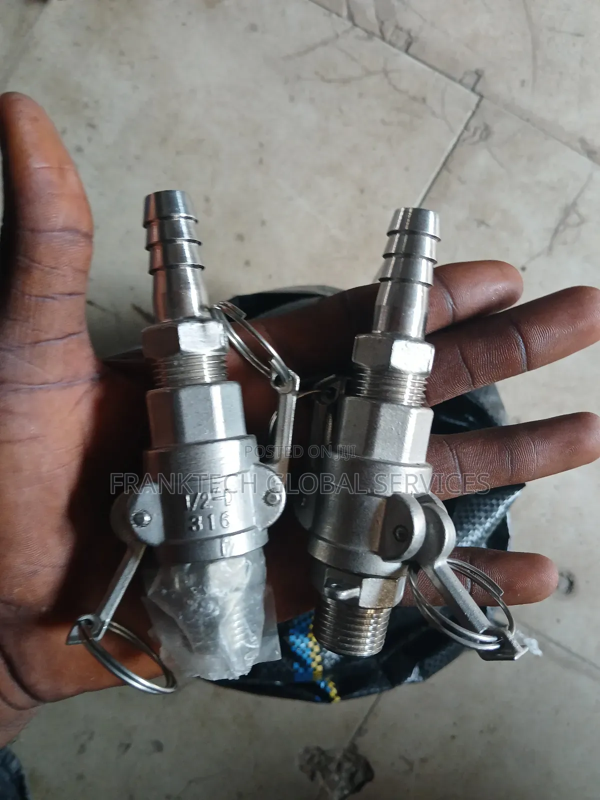 Camlock 1/2 Inch Stainless Steel