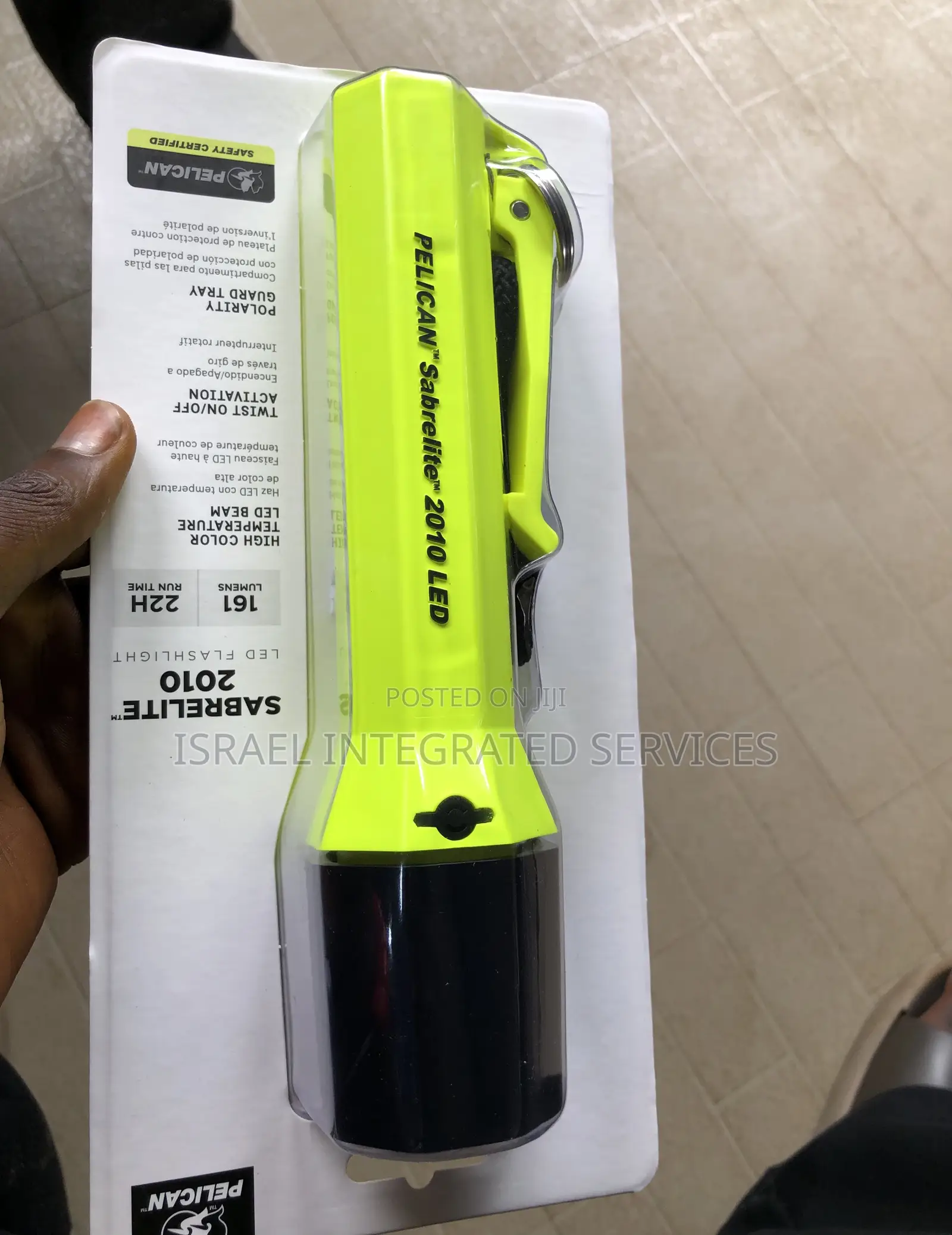 Pelican Sabre Light 2010 Torch High Color Temperature Led Beam
