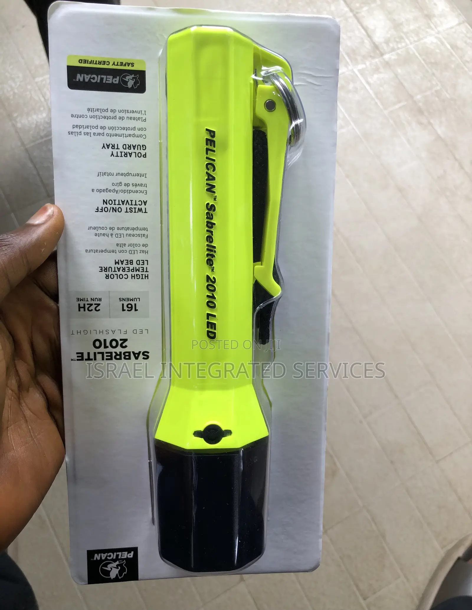 Pelican Sabre Light 2010 Torch High Color Temperature Led Beam
