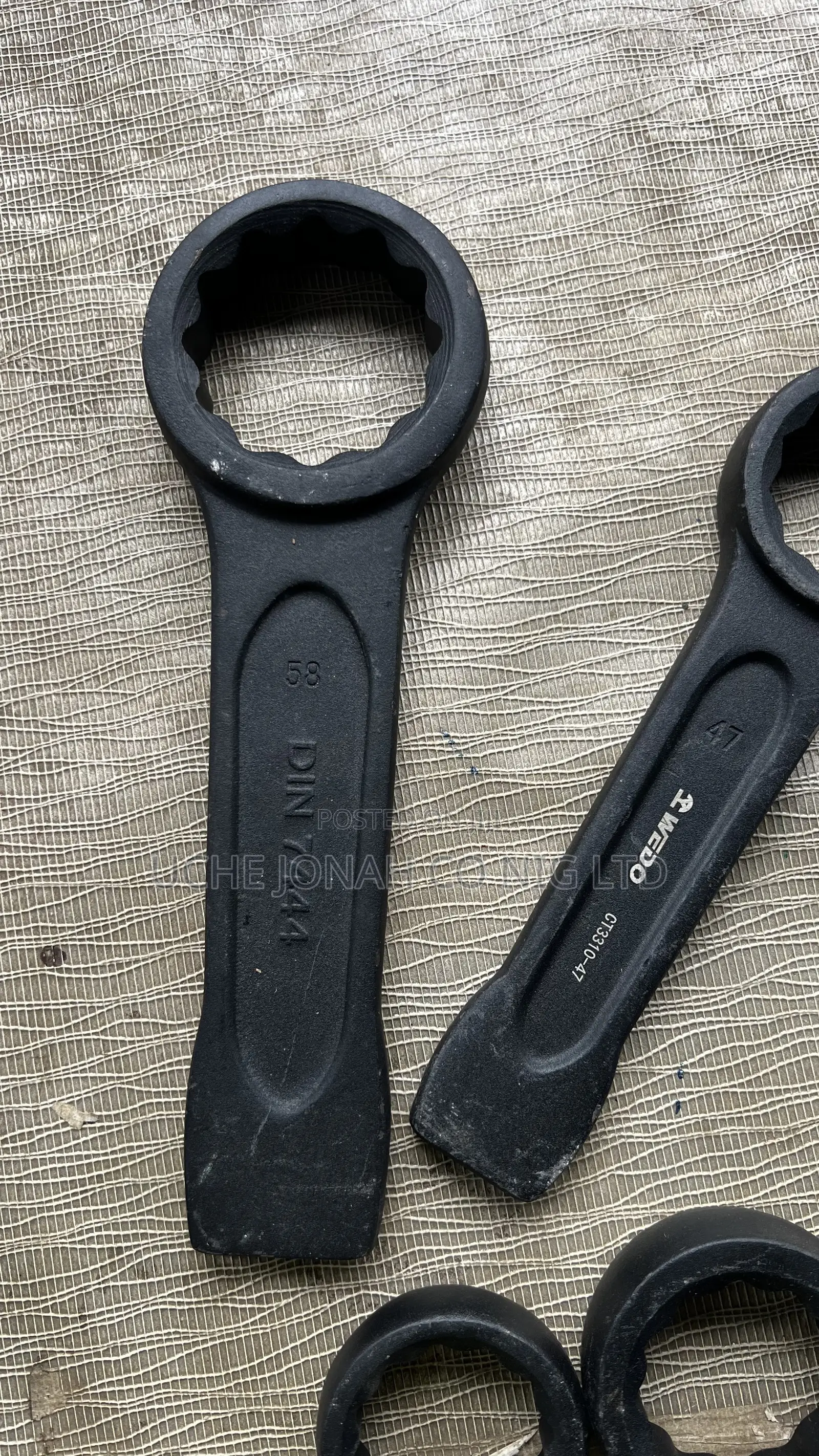 58mm Alloy Steel Hammer Striking Wrench Slogging Spanner