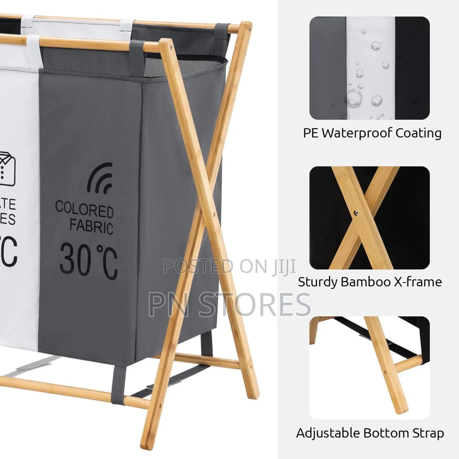 3 Partition Fiona Magic Laundry Bag