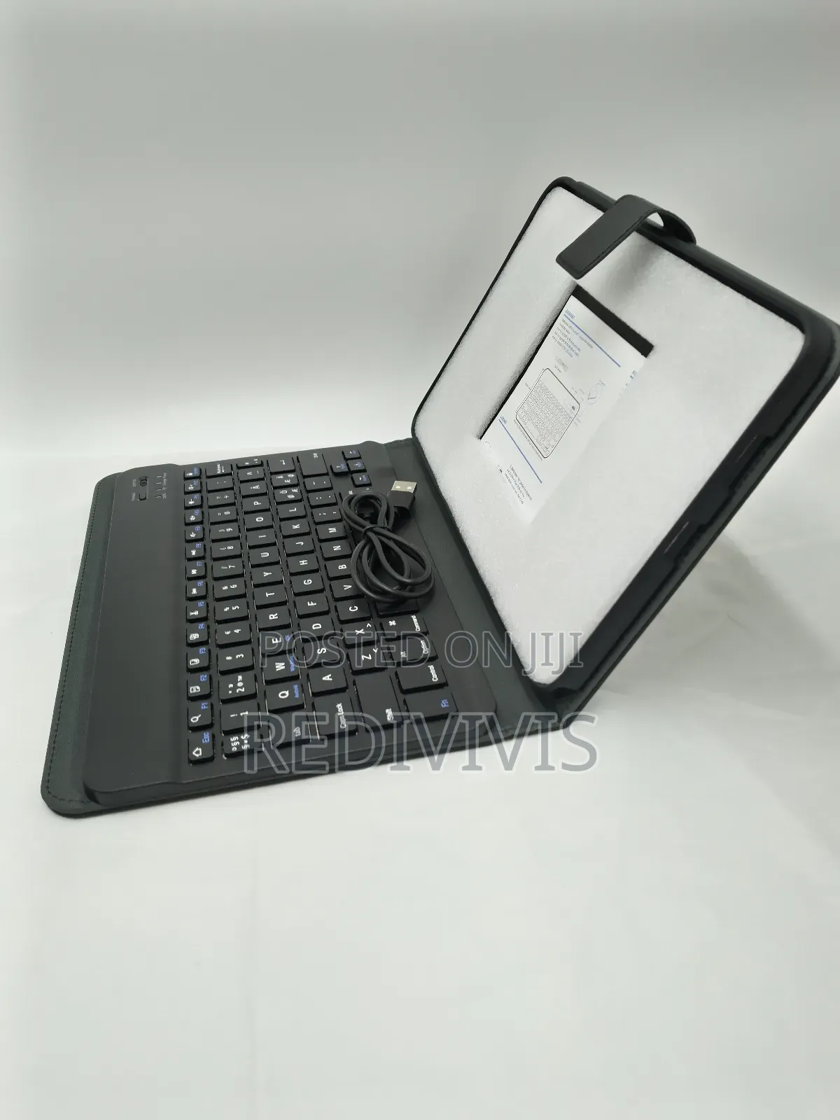 Nokia T20/T21 10" Keyboard Case (Detachable Bt, Type-C) - Black