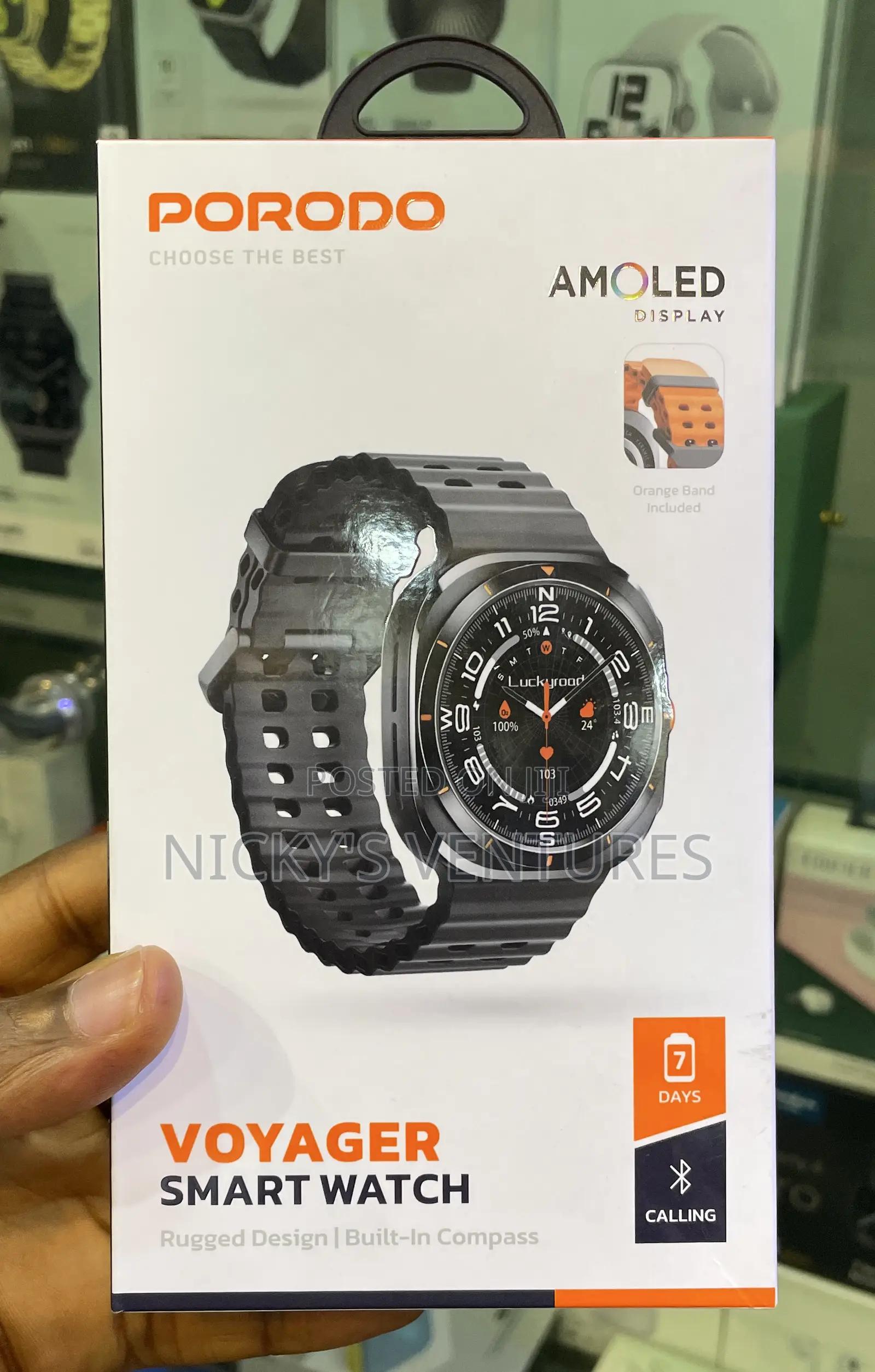 Porodo Voyager Smart Watch
