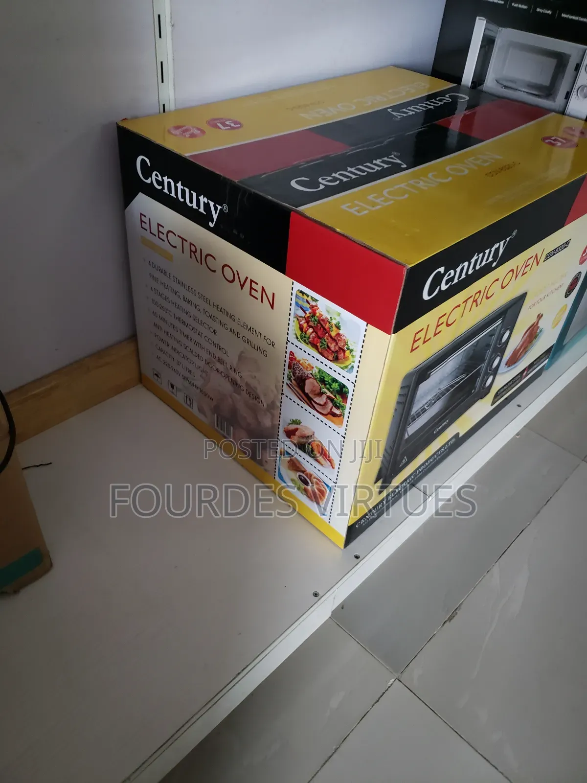 37l Century Electric Oven