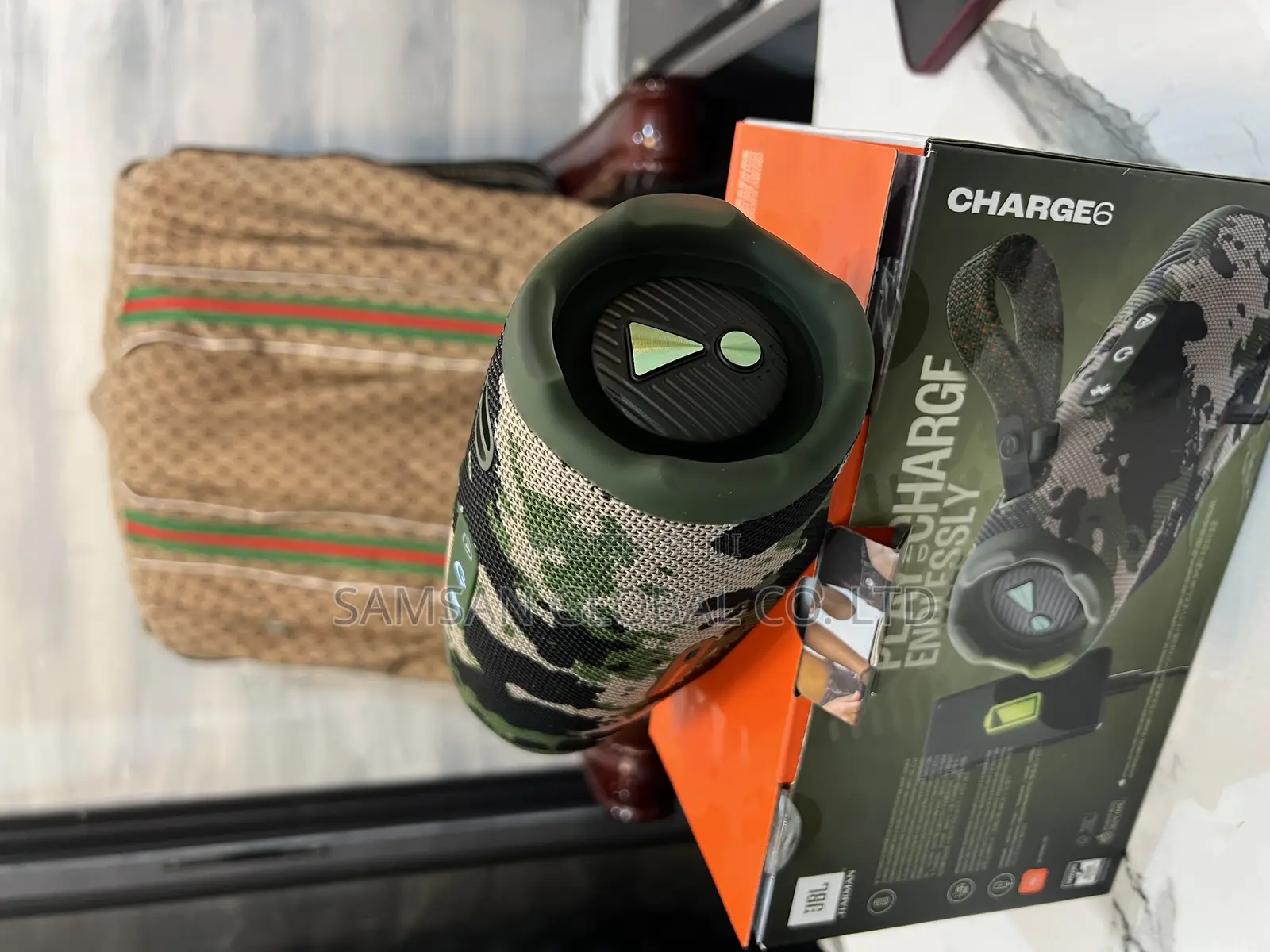 Original JBL Charge 6 – Premium Sound, Stylish Look!