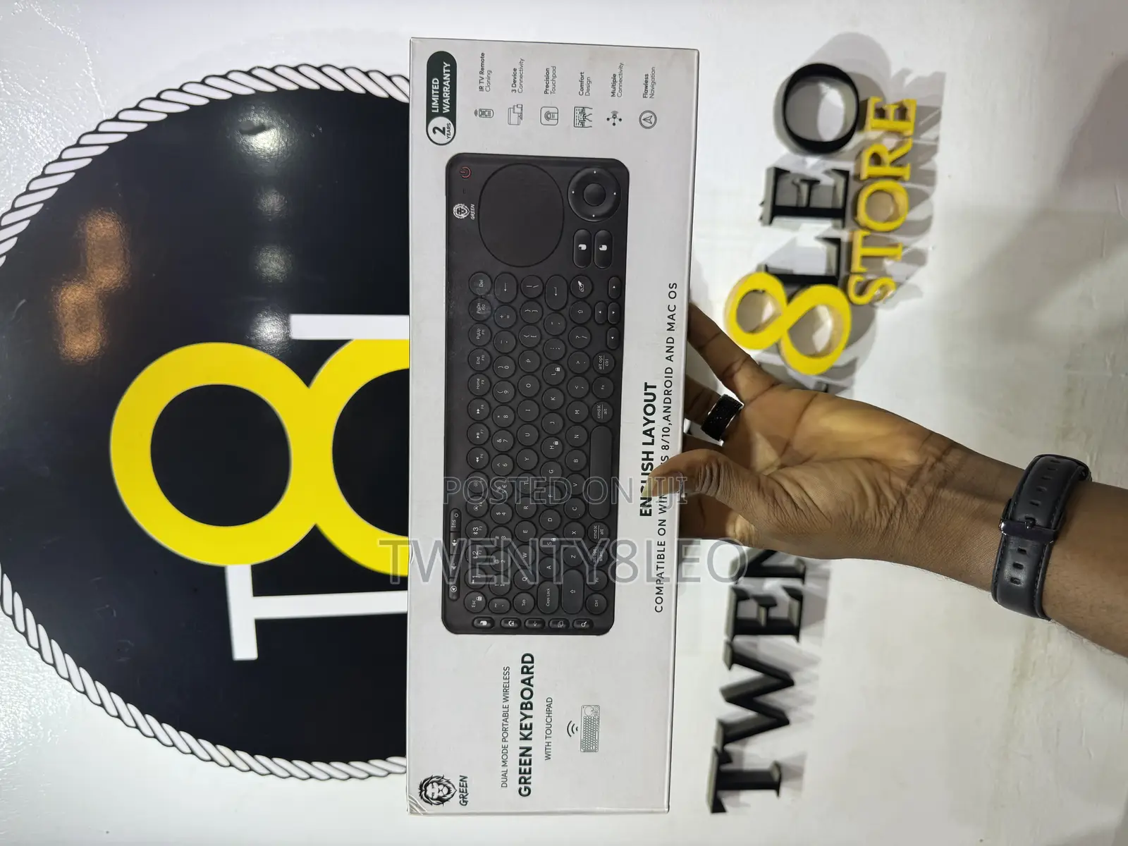 Greenlion Dual Mode Portable Wireless Keyboard