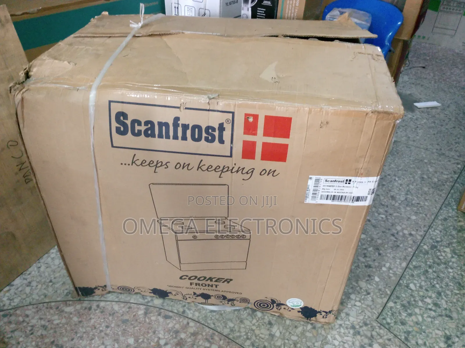 Scan Frost Gas Cooker 90*60 40+2