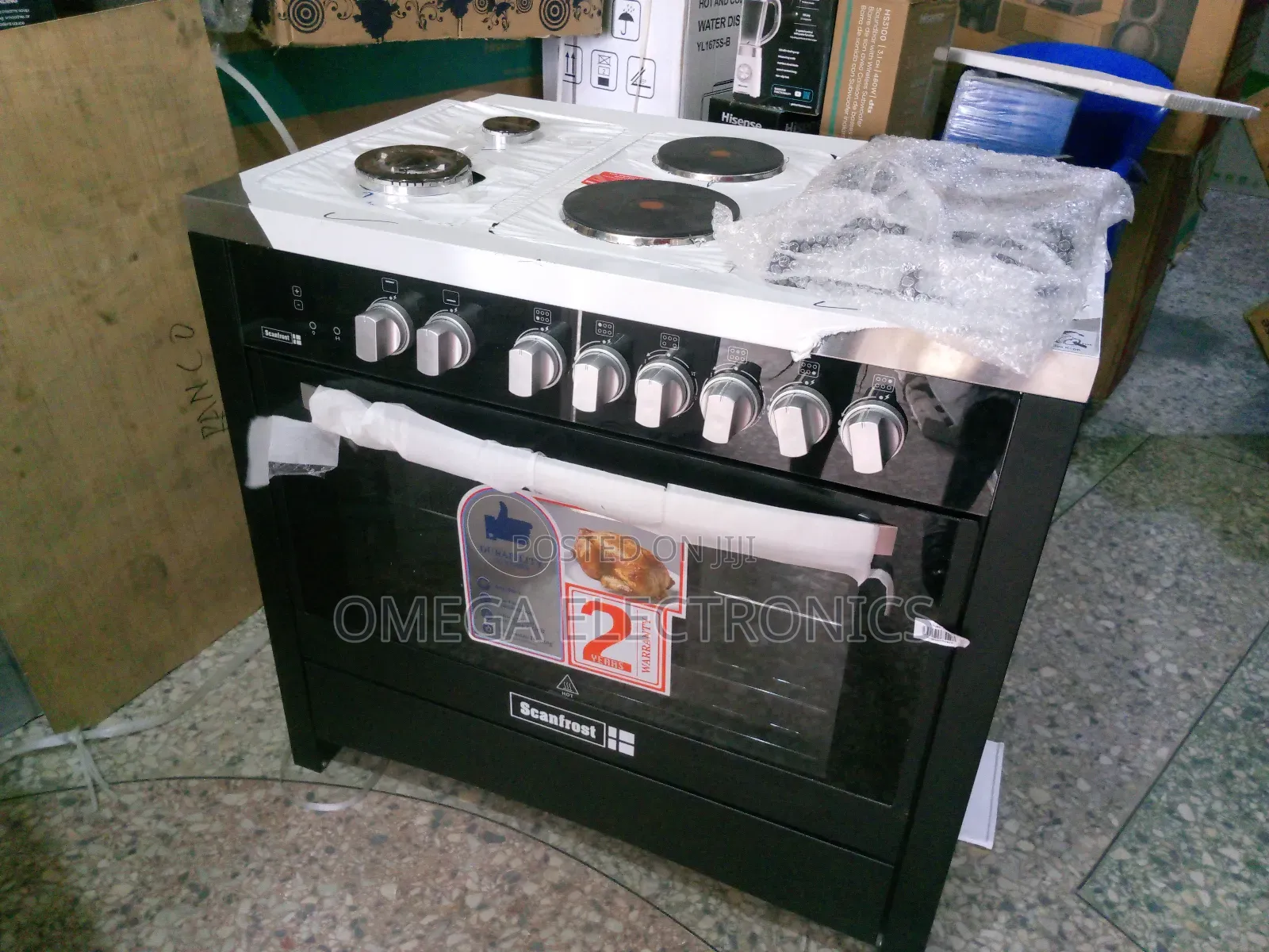 Scan Frost Gas Cooker 90*60 40+2