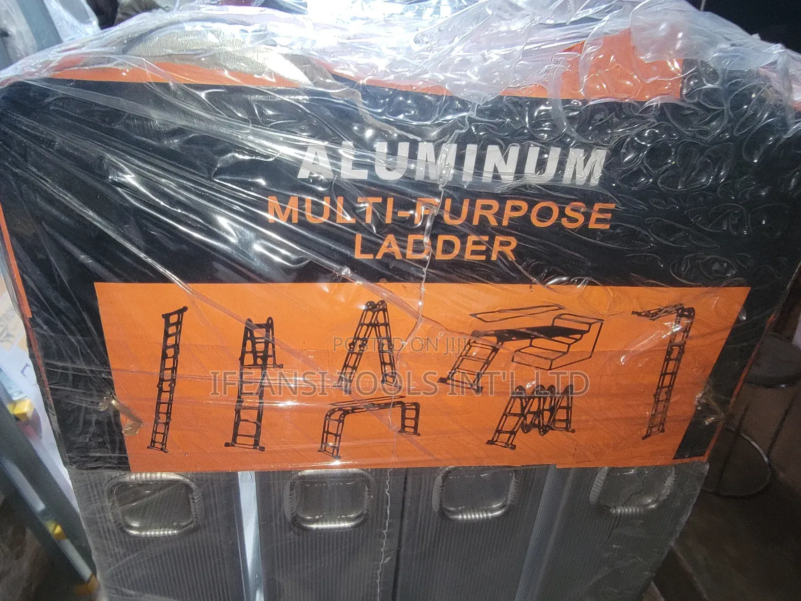 Multipurpose Foldable Aluminum Ladder 6x4 5x4 4x4