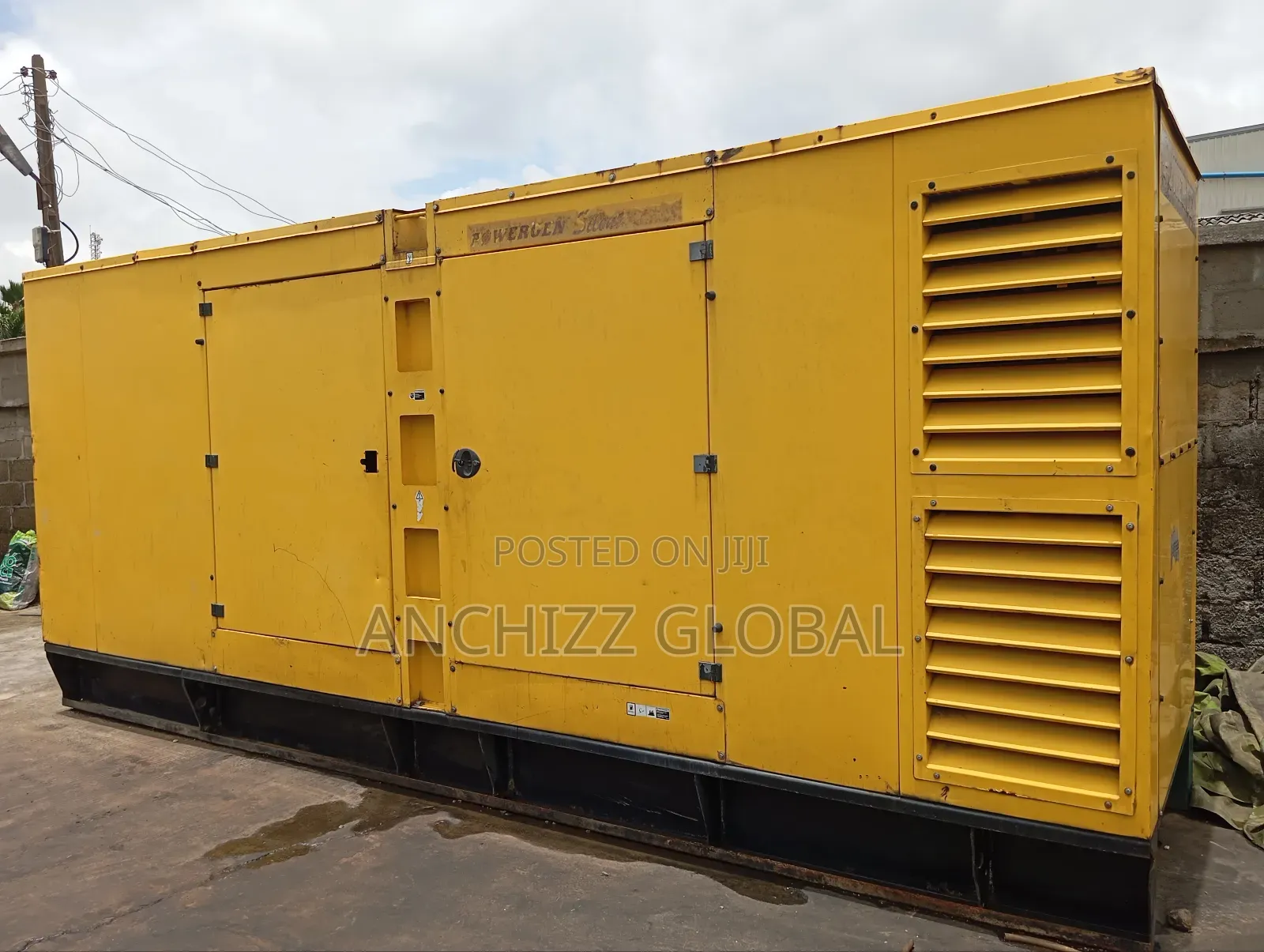 500kva Cummins Soundproof Diesel Generator